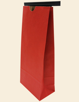 Natural Kraft Paper Bag with Tin Tie / Poly Liner